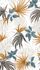 Photo wallpaper jungle leaves white beige 79145-1 2