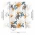Photo wallpaper jungle leaves white beige 79145-1 3