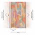 Fototapete Vlies Abstrakt Grafik Orange Blau Beige 79145-5 Detail 3