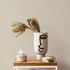 Vliestapete Einfarbig Modern Creme Beige Glitzer 10473-02 Zimmer 4