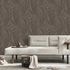 Vliestapete Dschungel Motiv Grau Gold Metallic 10476-47 Raum 1