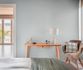 Vliestapete Struktur Fischgrät Motiv Blau Creme 79092-3 Wohnung 7