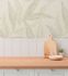 Vliestapete Floral Creme Grün Silber Metallic 79096-1 Stube 7