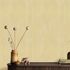 Vliestapete Einfarbig Betonoptik Gelb Beige 10534-27 Zimmer 1