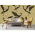 Guido Maria Kretschmer photo wallpaper Crane Gold Black 1