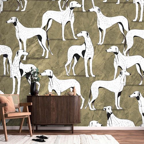 Guido Maria Kretschmer photo wallpaper Dopgs Gold White