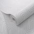 Non-woven wallpaper abstract graphic grey silver 10461-31 3