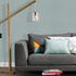 Non-woven wallpaper plain textured blue-green 10463-19 4