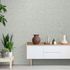 Vliestapete Ornamente Grün Creme Metallic 10467-24 Raum 4