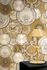 Vliestapete Versace Teller Creme Gold Metallic 79136-3 Zimmer 1