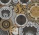 Vliestapete Versace Teller Schwarz Gold Metallic 79136-4 2
