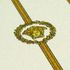 Vliestapete Versace Logo Creme Gold Metallic 79173-1 Zoom 6