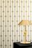 Vliestapete Versace Logo Creme Gold Metallic 79173-1 Raum 3