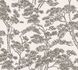 Non-woven wallpaper forest motif trees white grey 79001-5 2