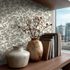 Non-woven wallpaper forest motif trees white grey 79001-5 1
