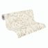 Vliestapete Wildblumen Creme Beige Metallic 79004-1 Rolle 3