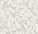 Vliestapete Wildblumen Hellgrau Silber Metallic 79004-4 2
