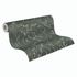 Vliestapete Wildblumen Grün Silber Metallic 79004-5 Rolle 3