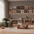 Non-woven wallpaper wood look panels grey beige 79008-2 5