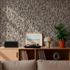 Non-woven wallpaper wood look panels grey beige 79008-2 1