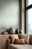Non-woven wallpaper plain linen look light green 79010-1 1