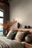 Non-woven wallpaper plain linen look beige cream 79010-2 5