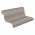 Non-woven wallpaper plain modern linen look grey 79010-4 3