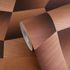 Non-woven wallpaper 3D effect brown bronze metallic 79197-1 4