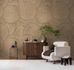 Fototapete Kreise Spirale Seile Beige Braun 79218-1 Zimmer 4
