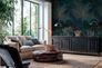 Fototapete Dschungel Palmen Shabby Blau Braun 76190-6 Zimmer 1