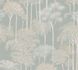 Vliestapete Palmen Dschungel Blau Creme Metallic 79162-2 2