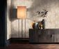 Vliestapete Blattmuster Grau Beige Metallic 79164-1 Raum 5