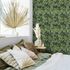 Non-woven wallpaper fir trees forest nature green 45730 4