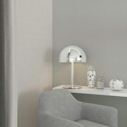 Non-woven wallpaper graphic sisal look light grey 45747