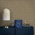 Vliestapete Rattan Holzoptik Geflecht Braun Beige 45751 Zimmer 3