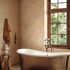 Non-woven wallpaper waves marble look beige apricot 45755 1