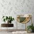 Wallpaper Guido Maria Kretschmer Floral White Green 1