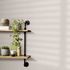 Guido Maria Kretschmer wallpaper striped beige glitter 1