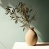 Non-woven wallpaper plain plaster look light green 82521 3