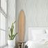 Vliestapete Streifen Wellenmuster Creme Grau Blau 82554 Raum 1