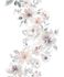Vliestapete Blumen Aquarelloptik Weiß Grau Beige 89013 2