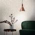 Non-woven Wallpaper Leaves Concrete Look Beige Cream 89026 1