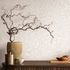Non-woven Wallpaper Leaves Concrete Look Beige Cream 89026 3