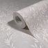 Non-woven Wallpaper Leaves Concrete Look Beige Cream 89026 4