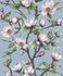 Vliestapete Floral Blumen Blau Lila Grün 89036 2