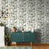 Vliestapete Floral Blumen Weiß Grün Braun 89038 Raum 1