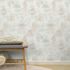 Non-woven Wallpaper Forest Cream Brown Blue 10557-02 1