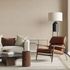 Non-woven Wallpaper Textile Look Brown Grey 10559-32 4