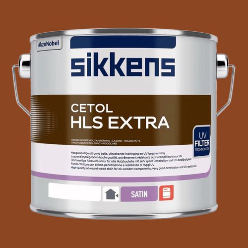 Sikkens Cetol HLS extra Holzlasur Außen UV-Schutz 2,5L teak