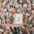 Vliestapete Abstrakt Floral Braun Blau Orange 10586-11 10